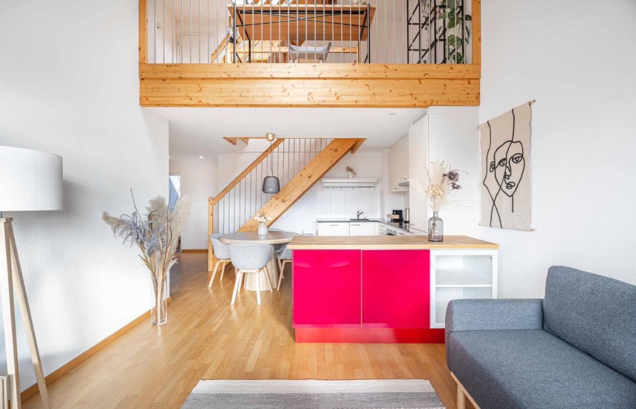 Modern 3Bdr Duplex With Skyroof In Trendy Zurich West Apartment ภายนอก รูปภาพ